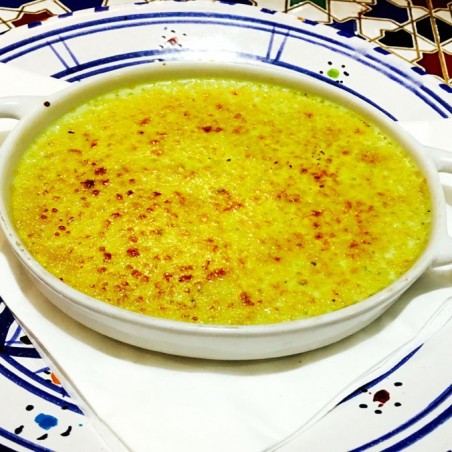 Crème brûlée à la pistache